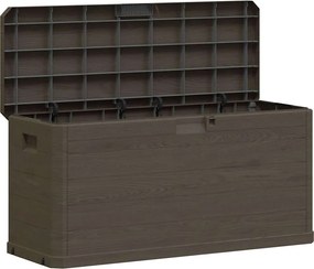 vidaXL barna kerti tárolóláda 280 L
