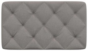 tópszínű szövet fejtámla párna 80 cm