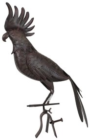 Fém kerti dekoráció Cockatoo Philipp – Garden Pleasure