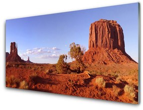 Akrilüveg fotó Fekvő sivatagi homok 120x60 cm
