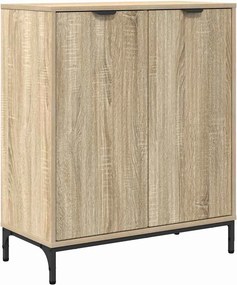 vidaXL Széf Sonoma tölgy 69,5 x 33 x 82 cm Faanyag