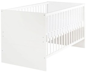 Fehér babaágy állítható magassággal 70x140 cm Anton – Roba