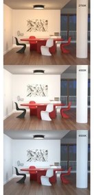 Immax NEO 07204L - LED Dimmelhető lámpa RONDATE LED/18W/230V fehér Tuya + távirányító