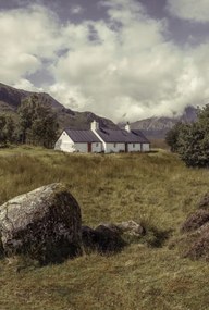 Poszter 61x90,5cm Glen Coe kunyhó, Assaf Frank