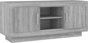 vidaXL szürke sonoma színű szerelt fa TV-szekrény 102x35x45 cm