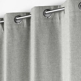 Világosszürke sötétítő függöny 140x260 cm Crepuscule – douceur d'intérieur