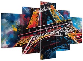 Kép - Az Eiffel-torony festménye II. (150x105 cm)