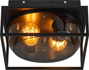 Nordlux loft modern kültéri mennyezeti lámpa griffin füstös nor2218126047 IP44