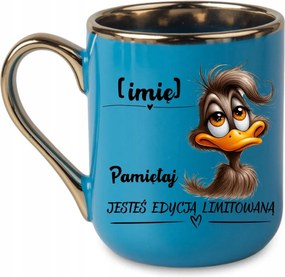 Elegáns bögre Ne feledd, hogy limitált kiadás +név 330 Kék