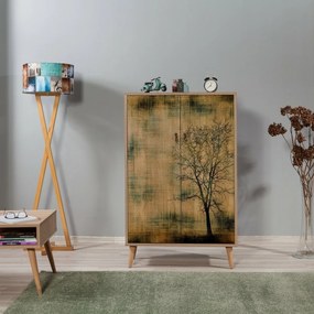 Mega Sonoma Oak Trees I szekrény