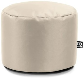 Bézs bőrutánzat gyerek babzsákfotel Dot M – So Soft?