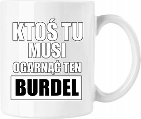 Bögre Bordélyház Fehér 330ml