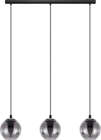 Csereüveg Eglo ARISCANI 170x155 mm fekete