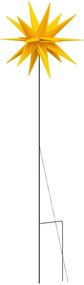 összecsukható tüskés sárga karácsonyi lámpa LED-del 57 cm