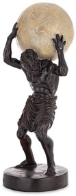 Atlas Műanyag Fekete figura, Krém 43x17x15cm