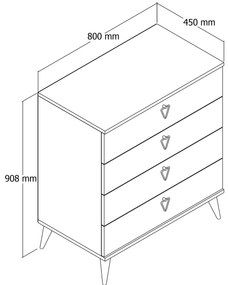 Komód Versa-Ce 3612