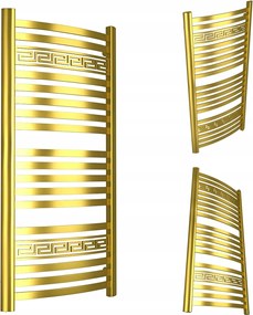 Greek 950/570 Arany Színű Fürdőszobai Radiátor