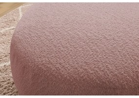 Rózsaszín buklé szövet lábtartó Saint-Germain – Bobochic Paris