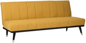Madrid mustársárga kinyitható kanapé - sømcasa