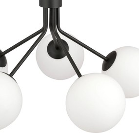 Emibig modern skandináv függeszték nova fehér fekete emi1138/5