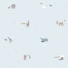Flizelin Tapéta A Gyerekszobába Állatok