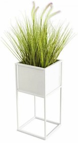 Virágállvány 50x24 cm, fehér