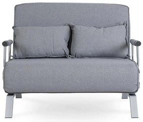 Kétszemélyes Ágyazható Kanapé Szürke Színben. BART 2