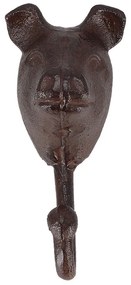 Öntöttvas akasztó, malacos, 7 x 14 cm