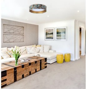 SMART GALAXY LED/24W/230V színes arany dimmelhető lámpa + DO