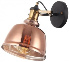 Lámpa Fali lámpatest MUSCARI II,3619,AC220-240V,50/60Hz,1*E27, IP20,egy, borostyán