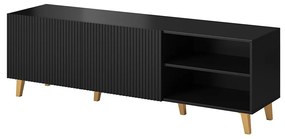 TV szekrény 150 Saphina (fekete). 1059736