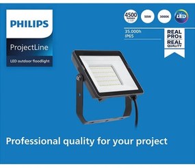 Philips - LED Kültéri reflektor PROJECTLINE LED/50W/230V IP65 3000K