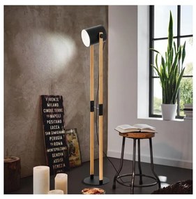 Eglo 43521 - Állólámpa HORNWOOD 1xE27/28W/230V