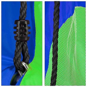 Fészekhinta-110 cm-es-kék-sátorral