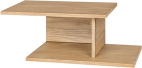 Natúr színű függő éjjeliszekrény tölgyfa dekorral Tann – noo.ma