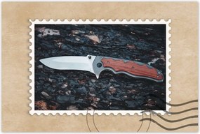 Poszterek 60x40 Barna túlélő kés