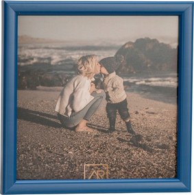 Képkeret, négyzet alakú 10x10 Kék 43