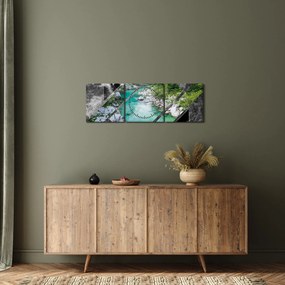 Kép - vad természet (órával) (90x30 cm)