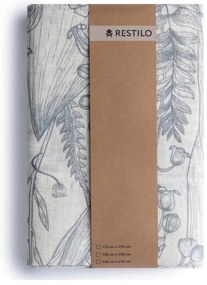 Világosszürke függöny 135x250 cm Selvetia – Restilo