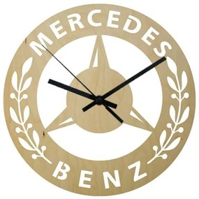 Wood - Mercedes - falióra