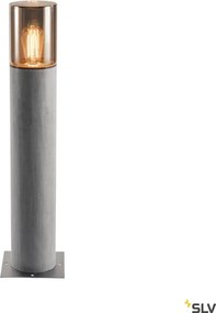 SLV 1000666 LISENNE Modern Kültéri Állólámpa Barna, Szürke E27 IP54