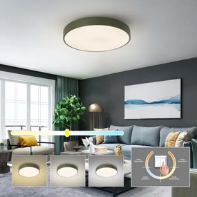 Brilagi - LED mennyezeti lámpatest POOL LED/60W/230V 3000/4000/6000K 50 cm zöld