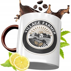 Bordó Bögre Gazdáknak Születésnapi Ajándék fényképes nyomtatással