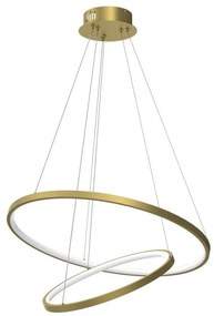 Milagro LED Csillár zsinóron ROTONDA LED/51W/230V arany MI1956