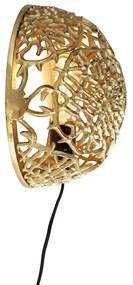 Art Deco fali lámpa arany - Maro