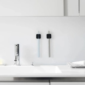 Fekete szilikon multifunkciós tartó szett 2 db-os Film Hook – YAMAZAKI