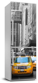 Hűtőre ragasztható matrica New york taxi FridgeStick-70x190-f-76072209