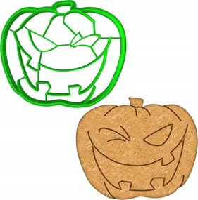 Forma Lyukasztó Sütemény- és Mézeskalácsvágó Halloween Sütőtök 8cm