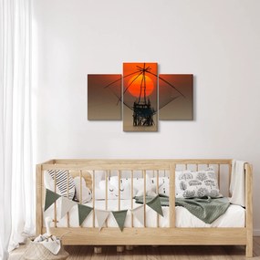 Kép - Napkelte, Pakpra-tó (90x60 cm)