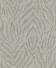 Bézs Vinil Tapéta Zebra Mintás, Mosható